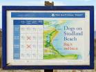 National Trust dog signs prior to 2005  Studland United Nudists