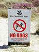 Dogs are allowed along the South West Coastal Path  Studland United Nudists