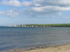View of Old Harry from Knoll Beach  Studland United Nudists