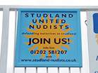 The SUN advert on the Sandbanks ferry  Studland United Nudists