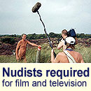 Nudists required for film, television and university projects